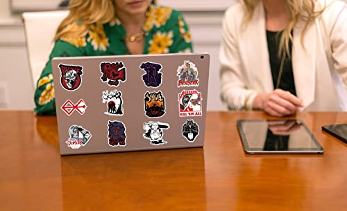 25Pcs Classic Anime Stickers Pack For Adults Teens Kids | Fantasy Adventure Anime Vinyl Waterproof Decal Water Bottle Skateboard Laptop Phone Case Suitcase Ps4 Guitar Computer Gift Diy, 2-4Inch… #TOP4