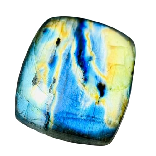 Cabochon labradorite naturelle 27x22mm | Finis les supports vides, créez votre bague unique