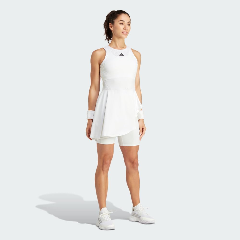 Adidas Women's Tennis London Dress, White, Medium