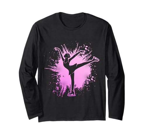 Pattinaggio artistico Donna Bambina Maglia a Manica