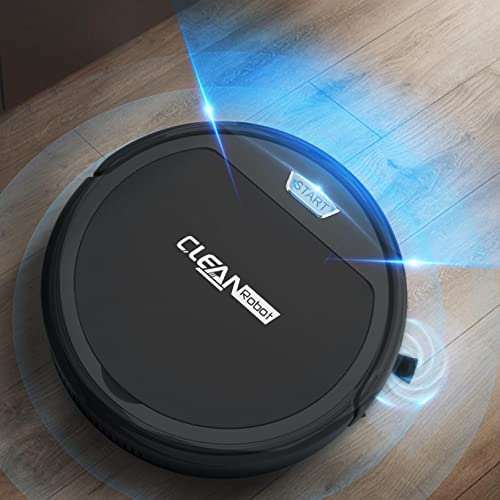 WAGNUS Sweeping Robot Vacuum with with 1500pa Strong Suction, Vacuuming Sweeping Damp Mopping All in one, Intelligent Household Cleaning Machine Fully Automatic Mopping Machine Room Cleaner