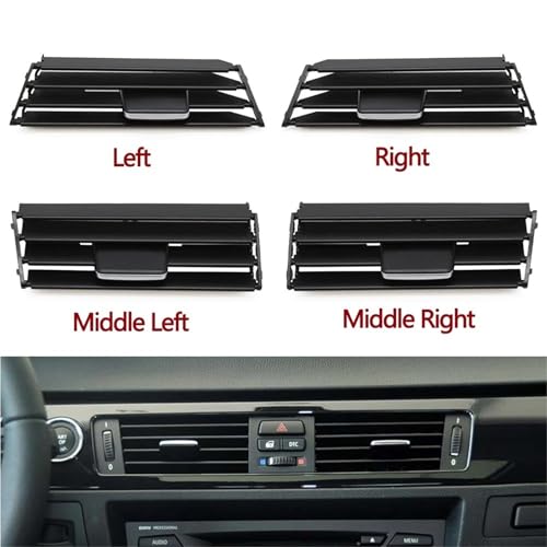 Rejilla de aire delantera de coche (Middle Right) para BMW Serie 3 E90 E91 E92 E93 2005-2012 4