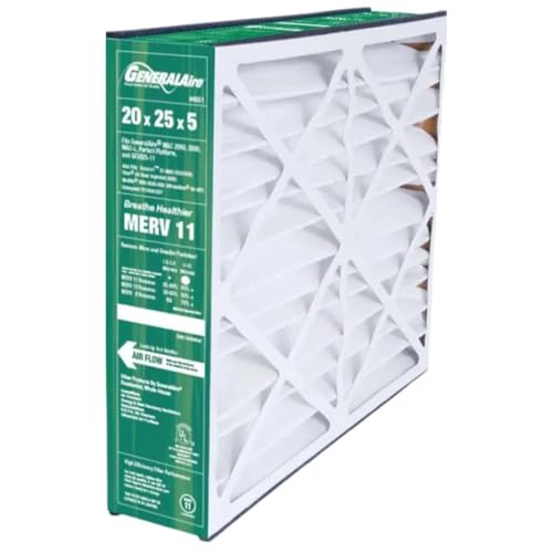 GeneralAire # 4551 for 4501 ReservePro 20x25x5 furnace filter -Exact Dimensions are 19 5/8x 24 3/16x 4 15/16- Please Measure Carefully Before Ordering !-