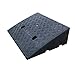 Produktbild HQPCAHL Rampen Bordsteinrampe Auto Kunststoff Rampe Tragbare Curb Rampen für Auto Roller Motorrad Rollstuhl Schwelle Rampe,Schwarz,50 * 38 * 15cm