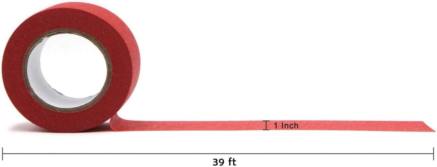 Labeling DIY Arts Crafts Colored Masking Tape for Kids (6 Rolls)