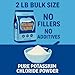 Potassium Chloride Powder 2 Pound - Sodium Free Salt Substitute - Filler Free, Easily Dissolves, Unflavored - Mineral Electrolyte Hydration Fluid Balance - Source of Fruits, Vegetables