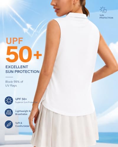 4 Pack Women Sleeveless Polo