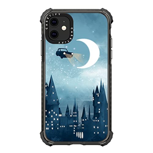 Casetify Ultra Impact Case For Iphone 11 - Book Lover Wizard - Clear Black #TOP6