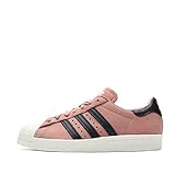 adidas Originals Superstar 80S New Bold W, Core Black-Core Black-Off White, 8