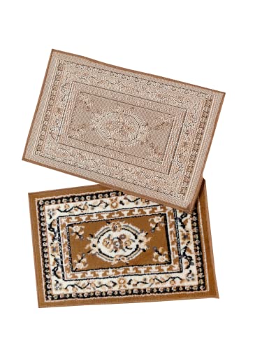 Image of Prince Hand-Knotted Kashmiri Carpet for Living Room Bedroom Dining Room 1.5 x 5 Feet