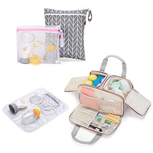 Bolsa para Extractor de Leche Wearable con Accesorios miniatura 1