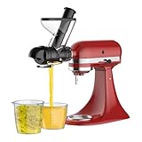 Cet accessoire de presse-agrumes adopte un petit trou de séparation des résidus et un design de séparation des jus, qui sépare les jus et les résidus de fruits et améliore considérablement la commodité et l'efficacité du jus