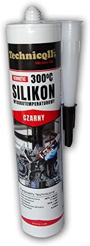 Black HIGH Temperature Silicone Adhesive SEALANT 300 ml Heat Resistant 300'C"Liquid Gasket" New
