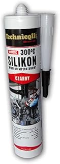 Black HIGH Temperature Silicone Adhesive SEALANT 300 ml Heat Resistant 300'C"Liquid Gasket" New