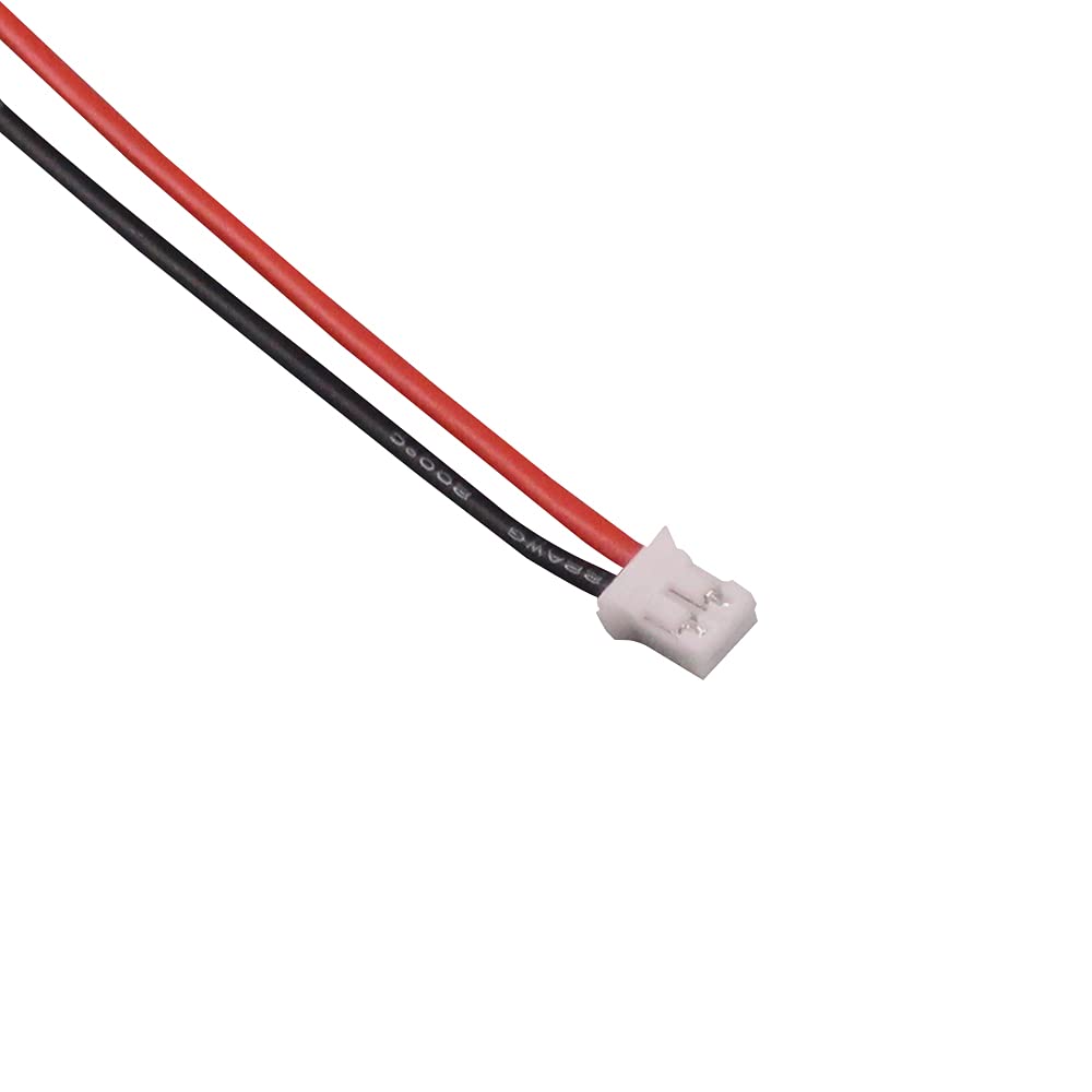 BDHI 20pcs JST-PH 2.0 Micro Electrical Male Connector Plug with 22awg 10 cm Silicone Wire(B184-20) - Image 3
