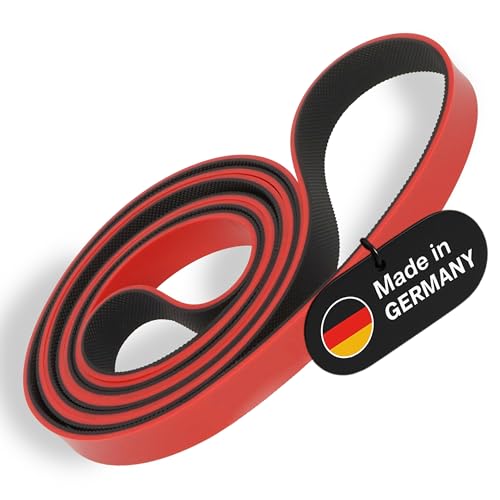 Deuserband Original Widerstandsband Gymnastikband aus Naturkautschuk vegan rutschfest In Deutschland gefertigte Fitnessbänder für Krafttraining Fitness Yoga