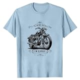 Camiseta para hombre con diseño gráfico de moto, manga corta, cuello redondo, informal, camiseta de calle para exteriores y uso diario, ropa de ciclista, camisetas de ciclismo, azul, S