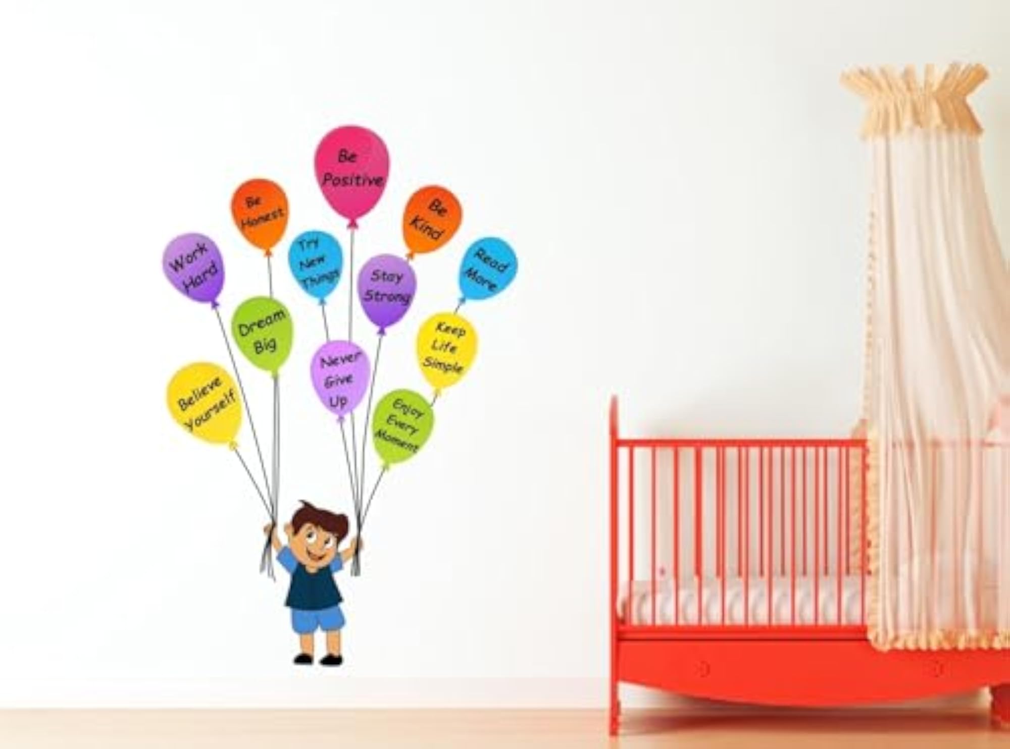 Self Improvement Positive Motivational Quotes Wall Stickers