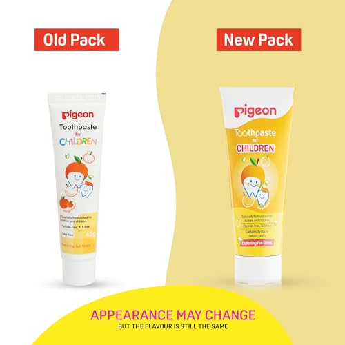 Pigeon Children Toothpaste - Orange (45g) - Image 2 thumbnail