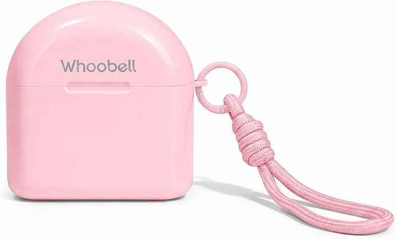 Retainer Case with Lanyard, Magnetic Closure Clear Aligner Case for Retainers, Dentures, Mouth Guards & Dental Tools, Portable Ventilated Travel Dental Storage Box for Women, Teens (Pink)