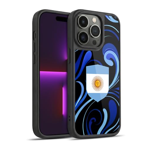 Coque Argentine iPhone 14 Pro antichoc gel étui silicone drapeau football