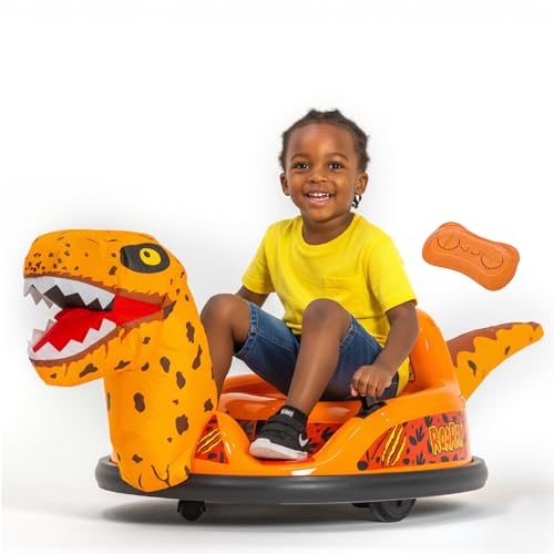 ImaginAir 6V Raptor Dinosaur Toys Bumper Car - Kids Car