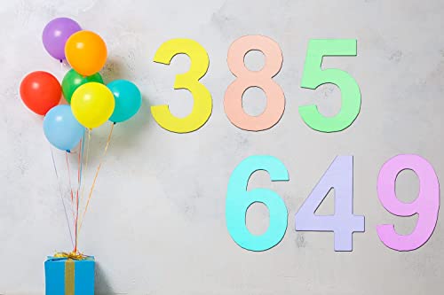 Y8Hm 16Inch/40Cm Large Unfinished Wooden Number 2, 0.2Inch/0.5Cm Thick Blank Wood Number Signs Borads For Diy Crafts Decor, Birthday, Parties, Wedding, Christmas Decoration #TOP7