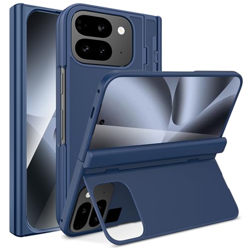 NINKI�K��Google Pixel 10 Pro Fold �J�o�[ �y�q���W�J�o�[�z �X�^���h�@�\ PC�t���[�� ���菝�h�~ �܂��ݎ� �j������ �l�C �X�N���[���t�B������̌^ �����ی� �����ɃA�N�Z�X �ϏՌ� ���� �O�[�O�� �s�N�Z�� 10�v�� �t