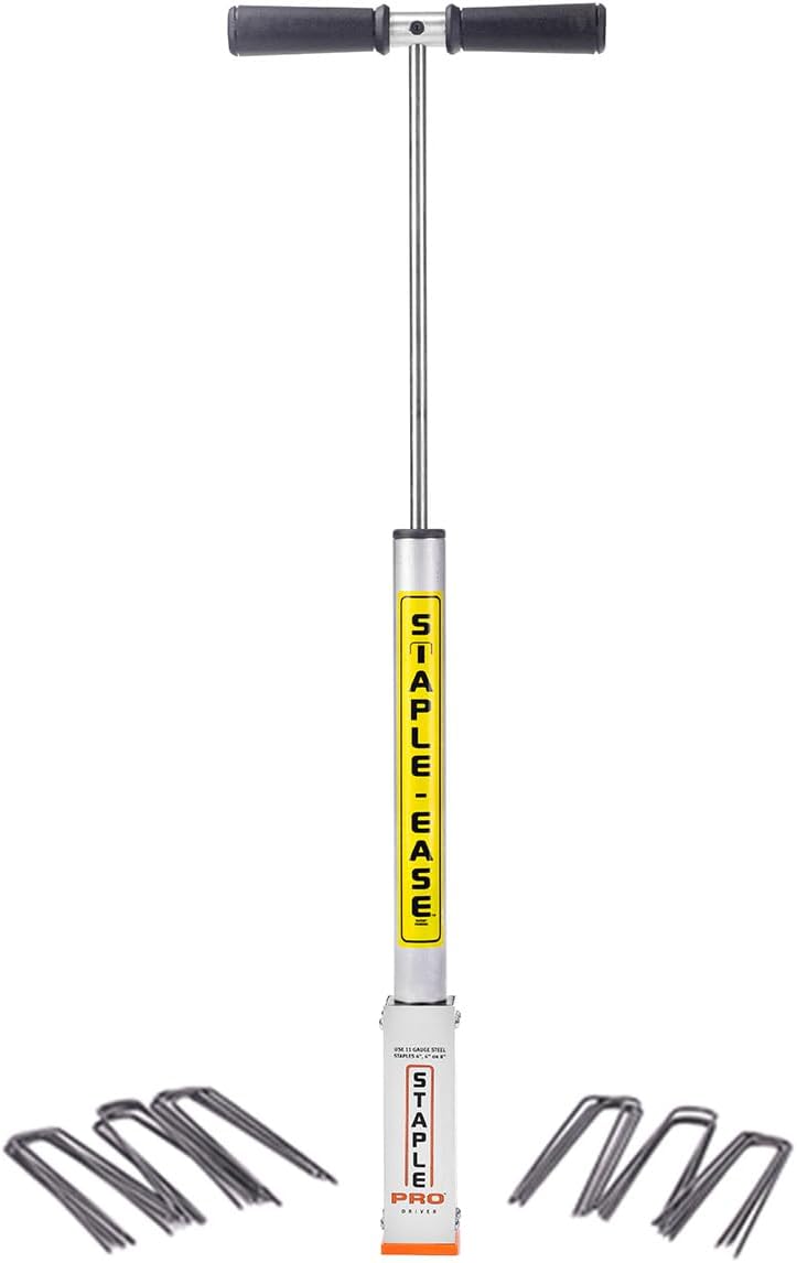 Staple Pro Driver – Professional Tool for Installing Erosion Control, Sod & Landscape Staples – Works with Standard 11-Gauge 4"–6" Ground Staples – Contractor Grade Staple Driver