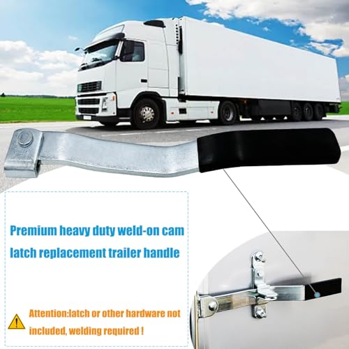 Image of Fuoequl Cam Action Lockable Door Latch Handle for Small Trailers and Trucks