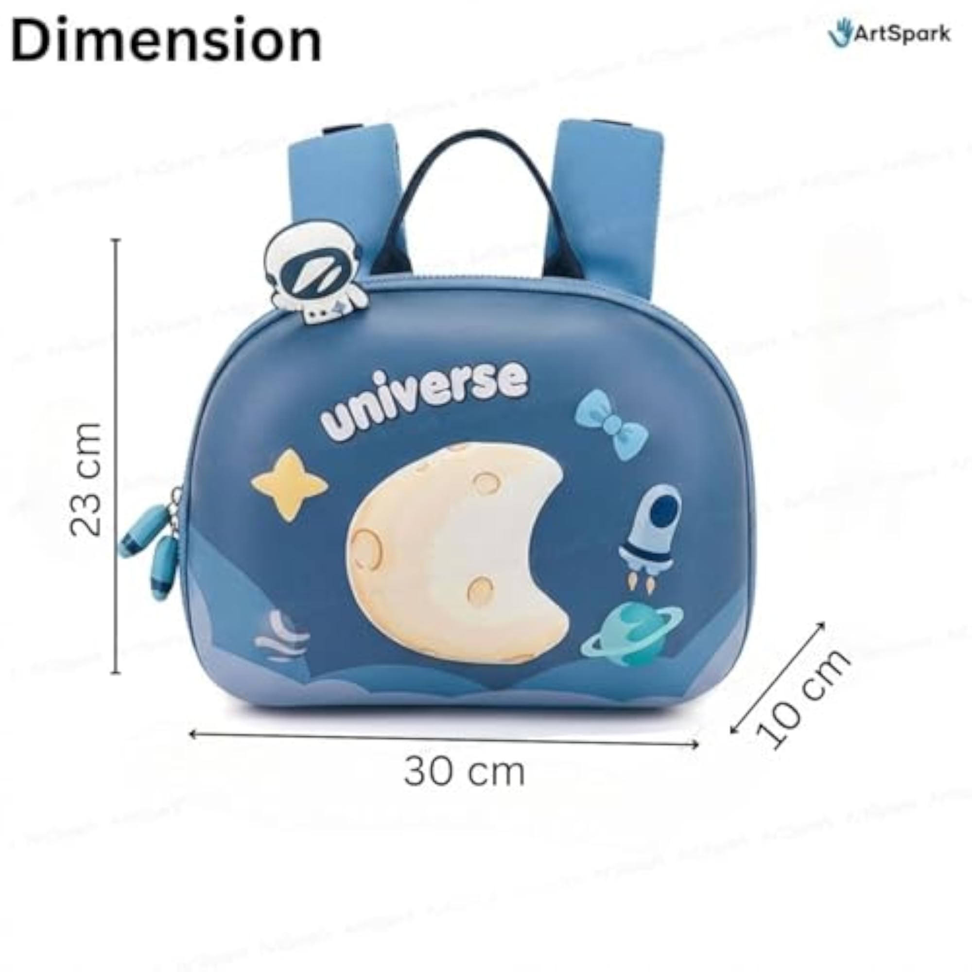 Space Theme Cartoon Backpack for Toddlers