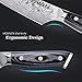 Salvinelli BISTROT Fleischmesser-Set – 6 Stück, 75 Mm Klinge, Geschmiedeter Edelstahl