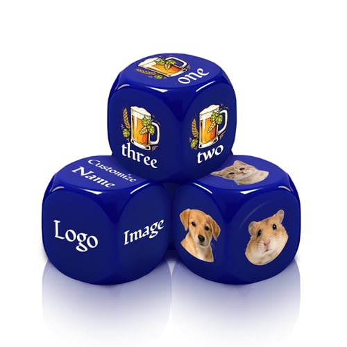 Personalized UV Printed Dice