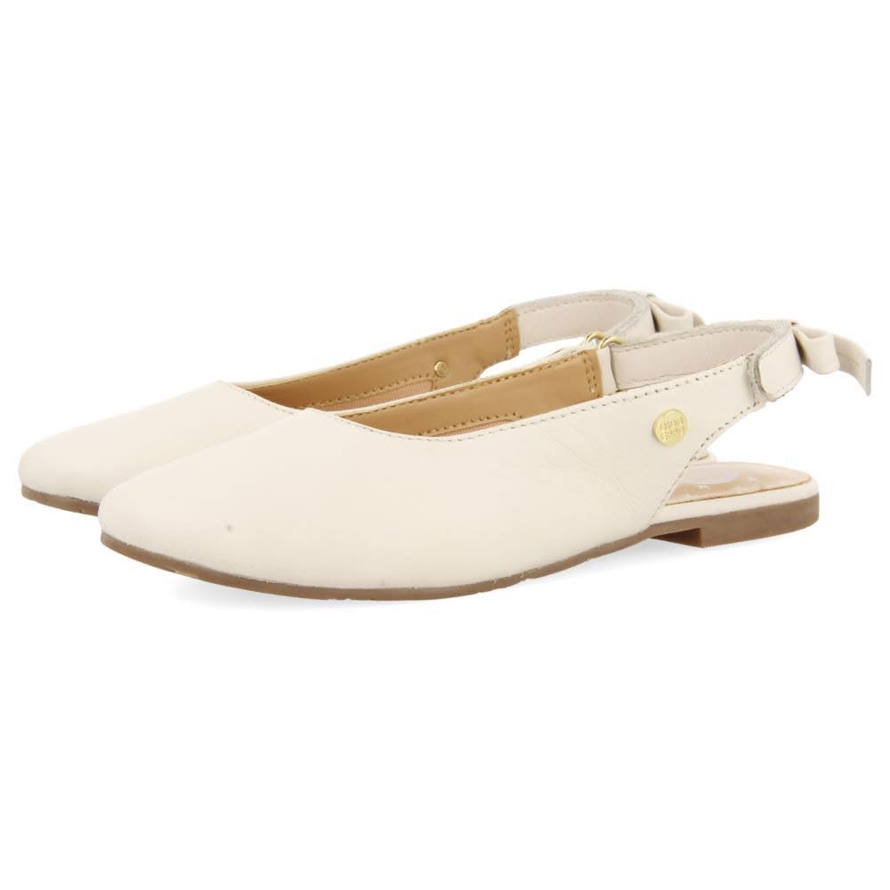 GIOSEPPO Girl's Bagley Mary Jane Flat, White, 2.5 UK