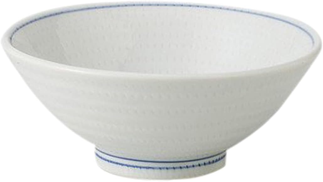 せともの本舗 Tochili Carved 5.8 Counterbowl [7.1 x 3.0 inches (18 x 7.5 cm), 19.2 oz (544 g), [Restaurant] Ryokan, Udon, Buckwheat Ramen, Japanese Tableware, Restaurant Commercial Use]