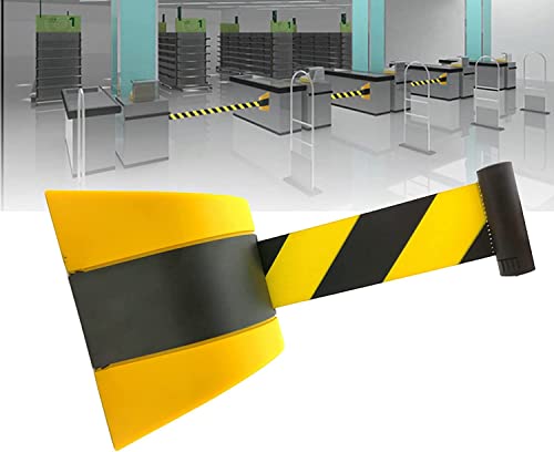 Solution de contrôle de foule murale avec sangle rétractable automatique