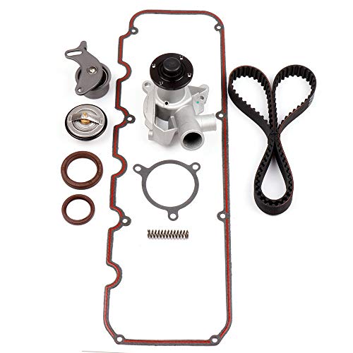 SCITOO Engine Timing Belt Kit Fits for 86-87 for BMW 325 84-87 for BMW 325e 86-87 for BMW 325es 87 for BMW 325i 87 for BMW 325is 82-88 for BMW 528e