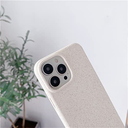 Coque en paille de blé pour iPhone - Finition mate anti-traces de doigts blanche - 5