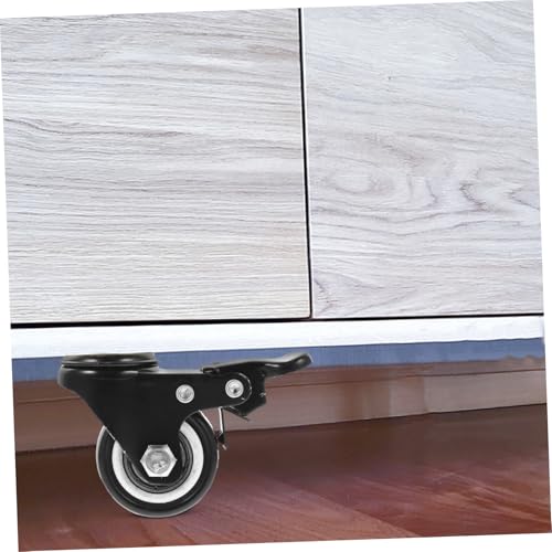 Roulettes pivotantes avec frein pour établi de garage et mobilier
