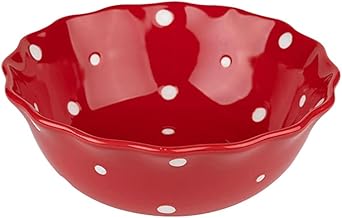 cereal bowls Personality Bowls Ramen Bowls Soup Bowls Cereal Bowl Fruit Bowls Noodle Bowls for Home Kitchen Multiple Colour soup bowls (Color : Red, Size : 6.2 inches)