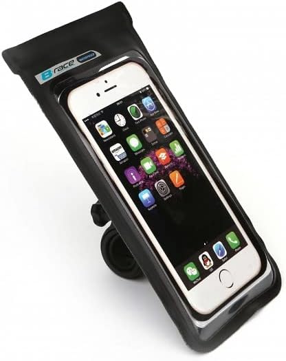 B-RACE IVB171, Smartphone Bag WATERPR. to MANUB Unisex-Adult, Black, 10,5x1,5x21 cm