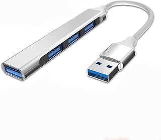 USB 3.0 Hub,4-Port Mini USB hub 3.0 Hub,USB Expander for Laptop,PC,MacBook,Flash Drive,Console, Printer,Camera,Keyborad,Mouse,and More USB Devices