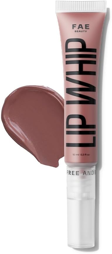 FAE Beauty Lip Whip 12H Matte Liquid Lipstick | Long Wear | Non Drying | Soft Mousse Smudgeproof Formula | Vegan | Enriched with Vitamin E and Cherry Coffee - Buns