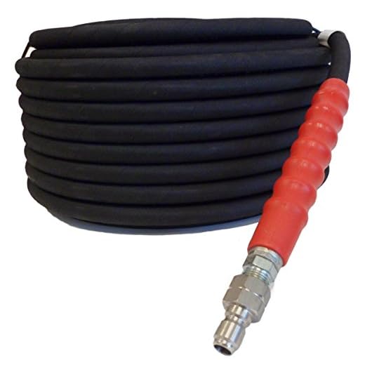 High-Pressure 100' Washer Hose 5000 PSI