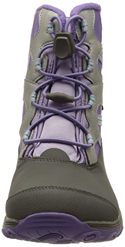 Merrell Outback Snow Boot Waterproof Mk165207 Purple Silver Girl's Boots 2 Us #TOP1