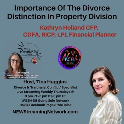 Importance Of The Divorce Distinction In Property Division Podcast Por  arte de portada