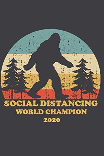 Preisvergleich Produktbild Bigfoot Social Distancing World Champion T-Shirt