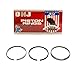 DNJ PR124 Piston Rings/For 96-12 Hyundai, Kia/Elantra, Soul, Sportage, Tucson, Spectra, Spectra5, Tiburon/ 1.8L-2.0L/ L4/ DOHC/Naturally Aspirated
