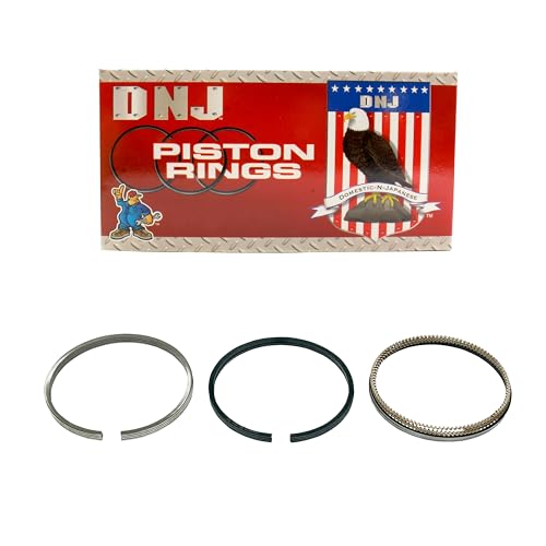 DNJ PR211 Piston Rings Standard for 1986-2001 Acura Chevrolet Geo Honda Suzuki Civic Civic del Sol CRX 1.5L-1.6L L4 16V DOHC 1590cc