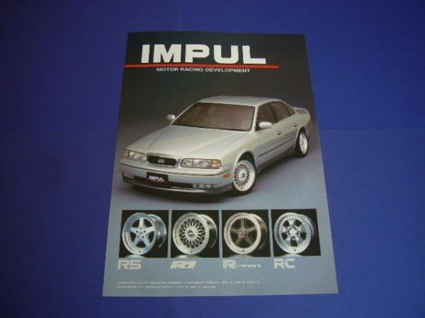 Amazon.co.jp: インフィニティQ45 IMPUL ホイール 広告 インパル R5 R1 
